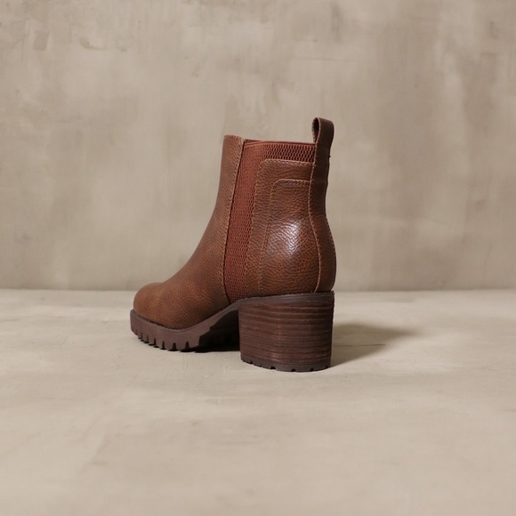 Brown Chelsea Ankle Boots - Picture 3 of 3